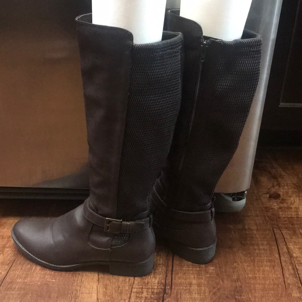Style &Co knee high boots, Drk Brown, Sz  8.5